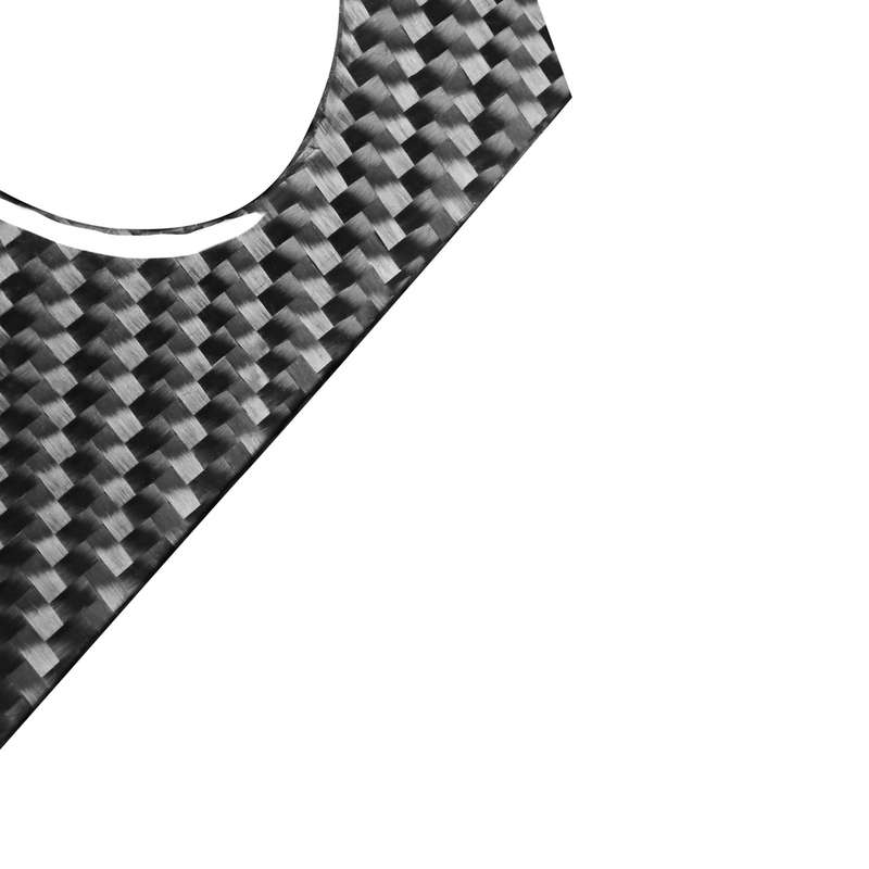 Car Carbon Fiber Central Control Below Air Outlet Decorative Stickers for Volvo V60 2010-2017 / S60