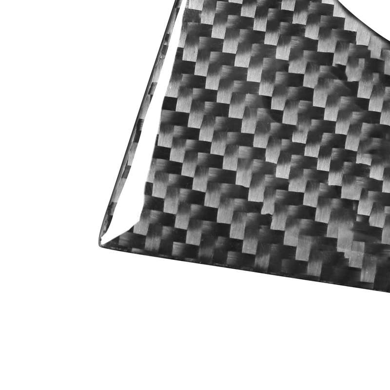 Car Carbon Fiber Central Control Below Air Outlet Decorative Stickers for Volvo V60 2010-2017 / S60