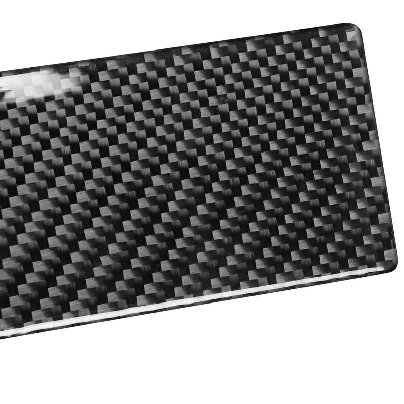 2 PCS Car Carbon Fiber Armrest Decorative Stickers for Jaguar XE X760 XF X260 2016-2020, Left and Ri