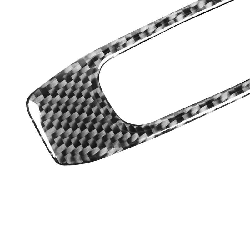 4 in 1 Car Carbon Fiber Lifting Panel Decorative Stickers for Jaguar F-PACE X761 XE X760 2016-2020,