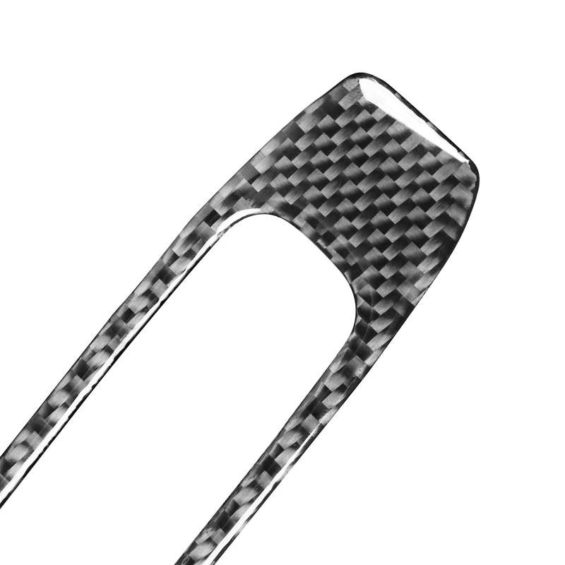4 in 1 Car Carbon Fiber Lifting Panel Decorative Stickers for Jaguar F-PACE X761 XE X760 2016-2020,