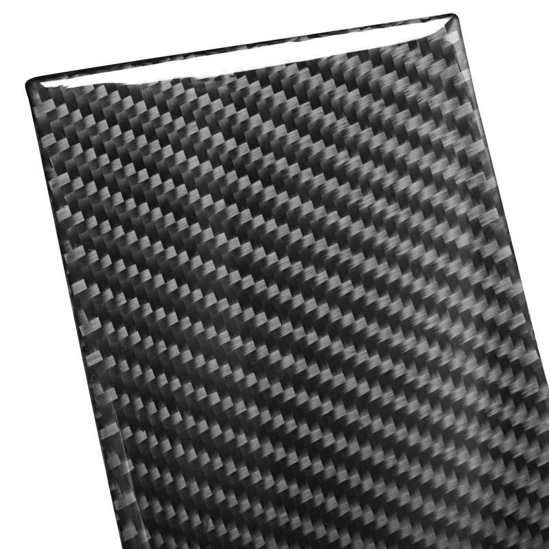 4 PCS Car Carbon Fiber Door Inner Handle Decorative Sticker for Land Rover Discovery 4 2010-2016, Le
