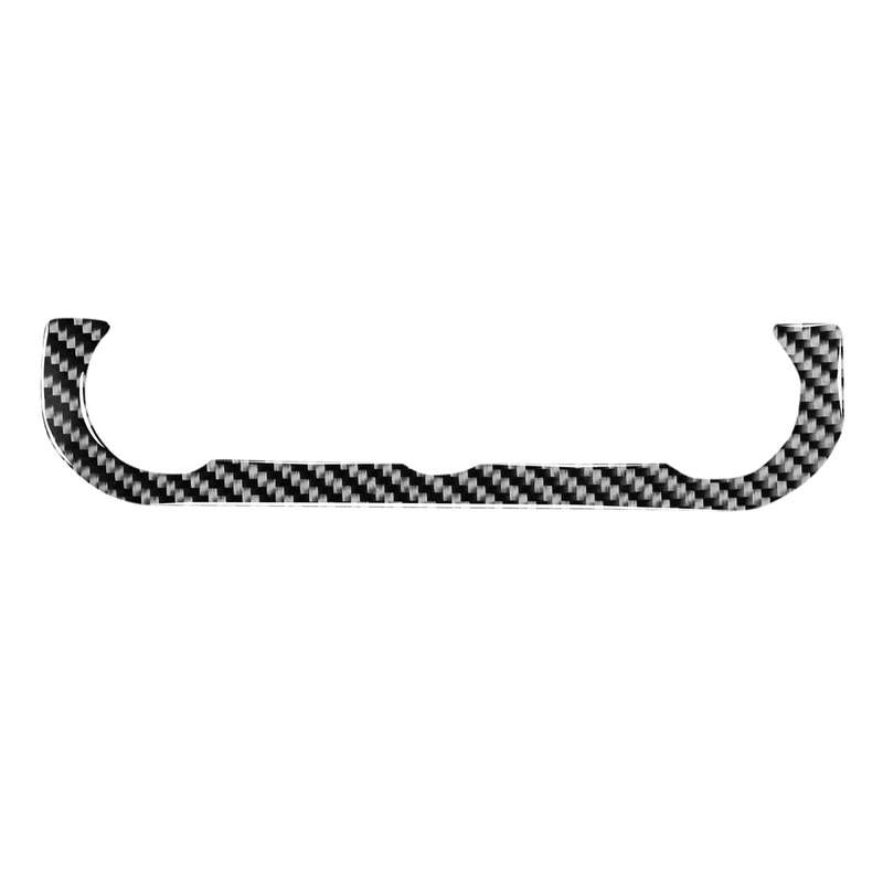 Car Carbon Fiber Time Clock Decorative Sticker for Land Rover Discovery 4 2010-2016, Left and Right