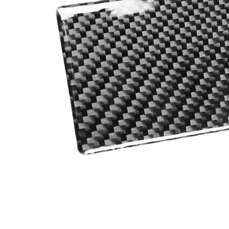Car Carbon Fiber Cigarette Lighter Panel Decorative Sticker for Land Rover Discovery 4 2010-2016, Le