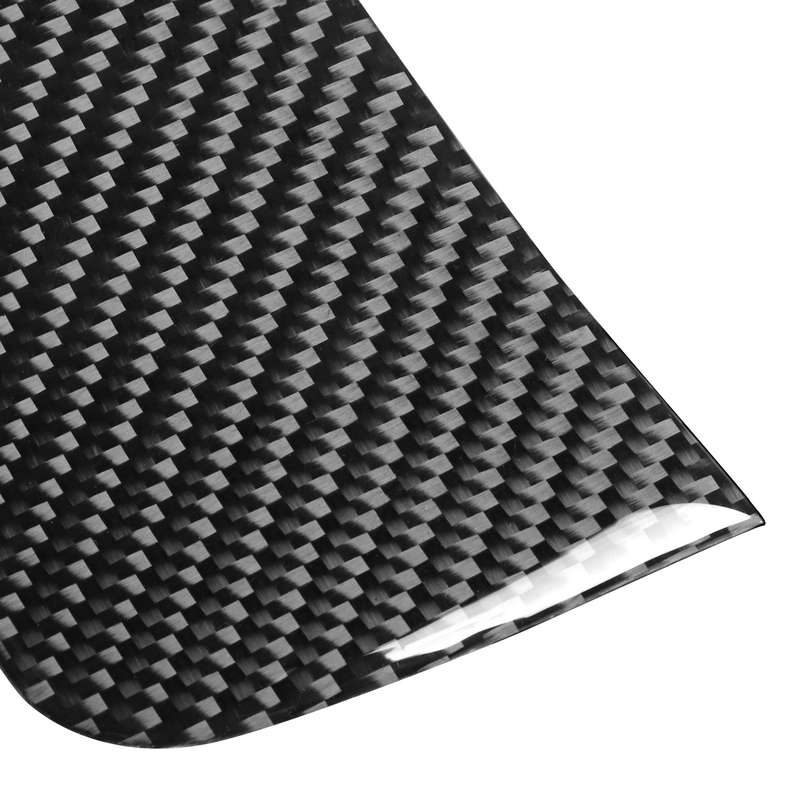Car Carbon Fiber Central Control CD Panel Decorative Sticker for Land Rover Discovery 4 2010-2016, L