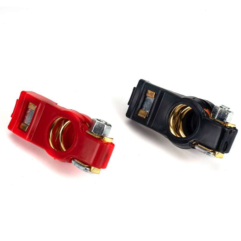 1 Pair Car Battery Cable Terminal Clamps Connectors Battery Clip