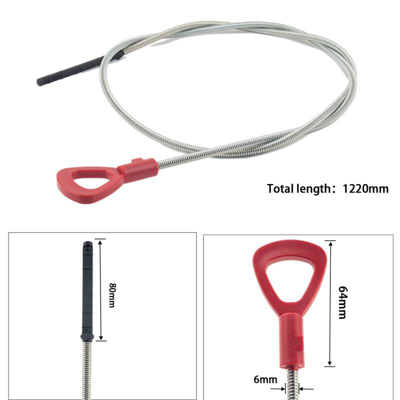 Car Flexible Transmission Gearbox Oil Dipstick 1220mm Oil Measuring Rod 140589152100 for Mercedes-Be