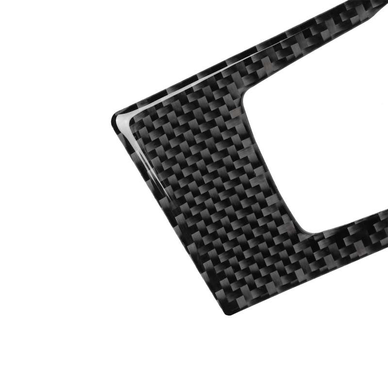 Car Carbon Fiber Solid Color Headlight Decorative Sticker for BMW E70 X5 / E71 X6 2008-2013, Left Dr