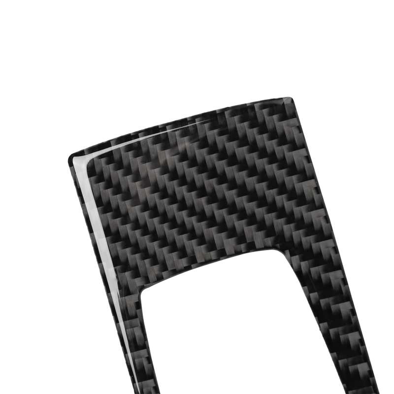 Car Carbon Fiber Solid Color Headlight Decorative Sticker for BMW E70 X5 / E71 X6 2008-2013, Left Dr
