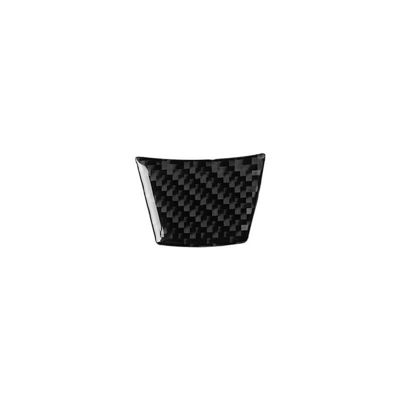Car Carbon Fiber Solid Color Steering Wheel Decorative Sticker for BMW E70 X5 / E71 X6 2008-2013, Le