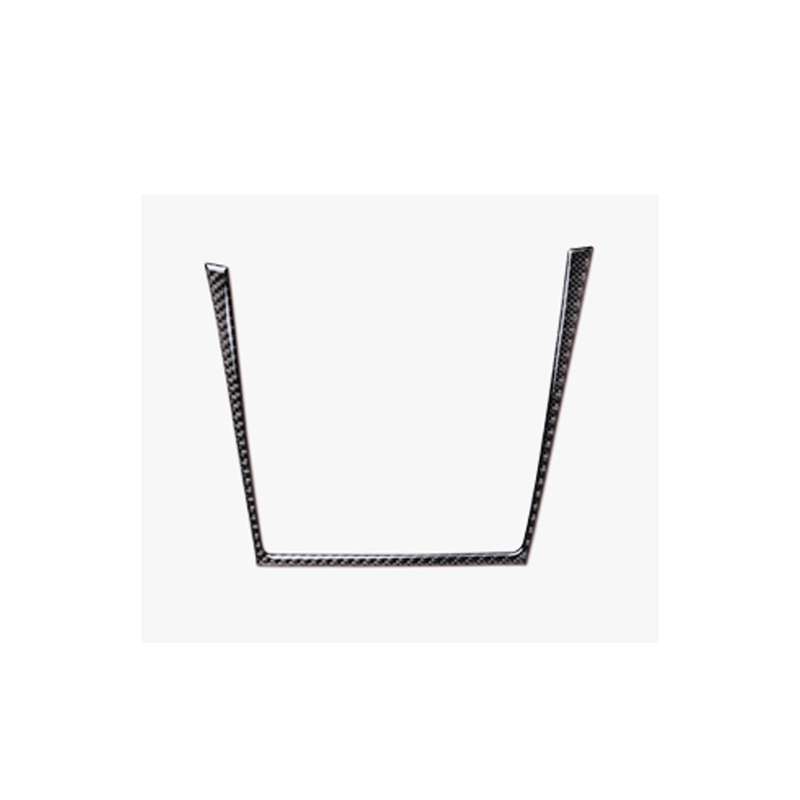 Car Carbon Fiber Water Cup Holder Decorative Sticker for BMW E70 X5 / E71 X6 2009-2013, Right Drive