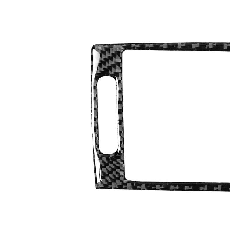 Car Carbon Fiber Tricolor Middle Air Outlet Decorative Sticker for BMW E70 X5 / E71 X6 2008-2013, Le
