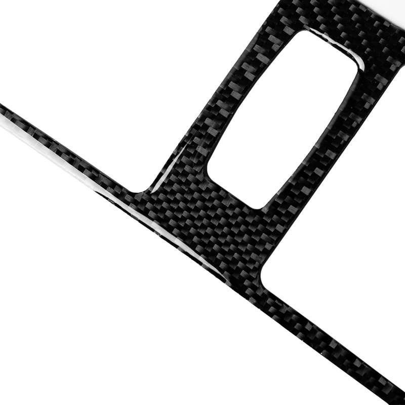 Car Carbon Fiber Solid Color Middle Air Outlet Decorative Sticker for BMW E70 X5 / E71 X6 2008-2013,