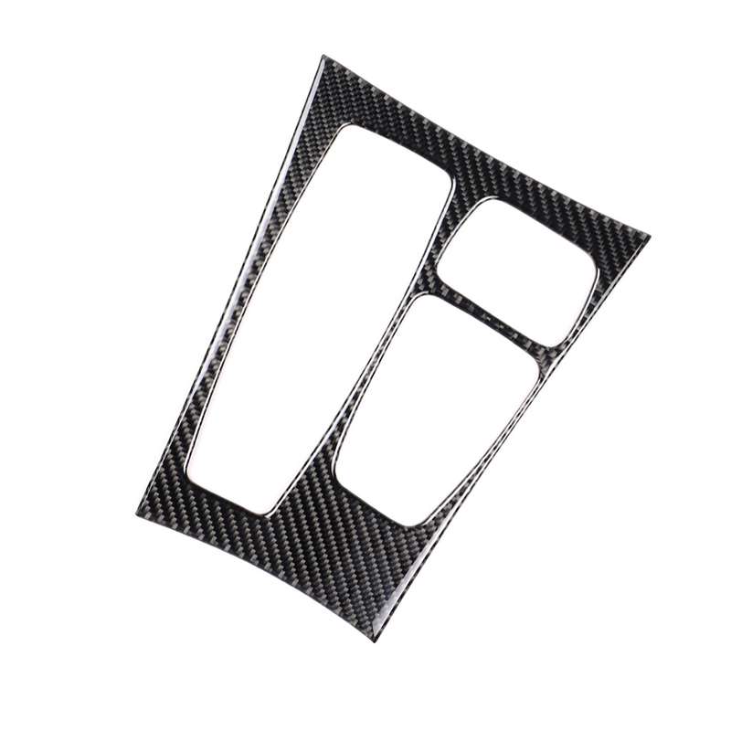 Car Carbon Fiber Solid Color Gear Panel Decorative Sticker for BMW X5 2008-2013 / X6 2009-2014, Low-