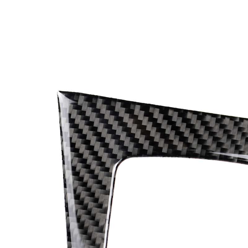 Car Carbon Fiber Tricolor Gear Panel Decorative Sticker for BMW X5 2008-2013 / X6 2009-2014, Low-lev