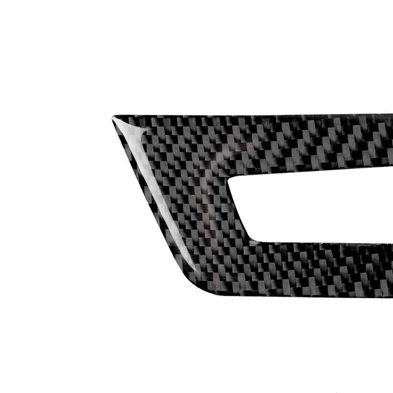 2 in 1 Car Carbon Fiber Tricolor Air Conditioner Set Decorative Sticker for BMW E70 X5 2008-2013 / E