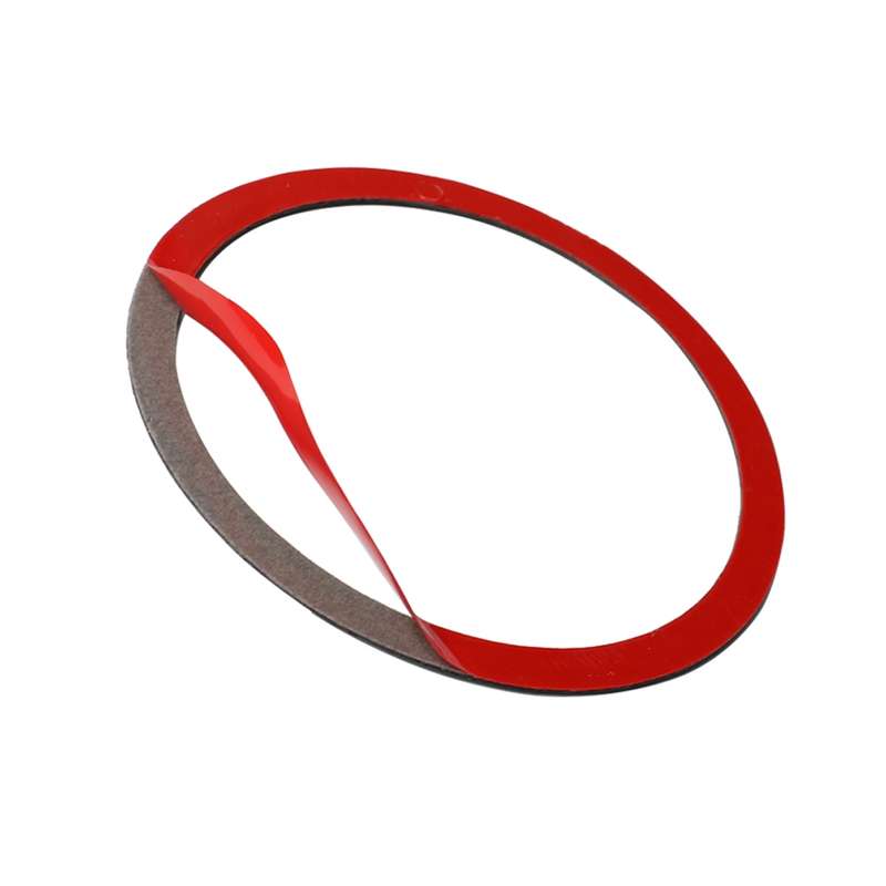 6 in 1 Car Carbon Fiber Tricolor Horn Ring Decorative Sticker for BMW 2008-2013 E70 / 2008-2014 E71,