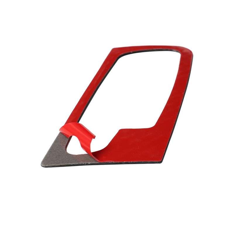 4 in 1 Car Carbon Fiber Solid Color Door Handle Decorative Sticker for BMW 2008-2014 X5 E70 / E71, L