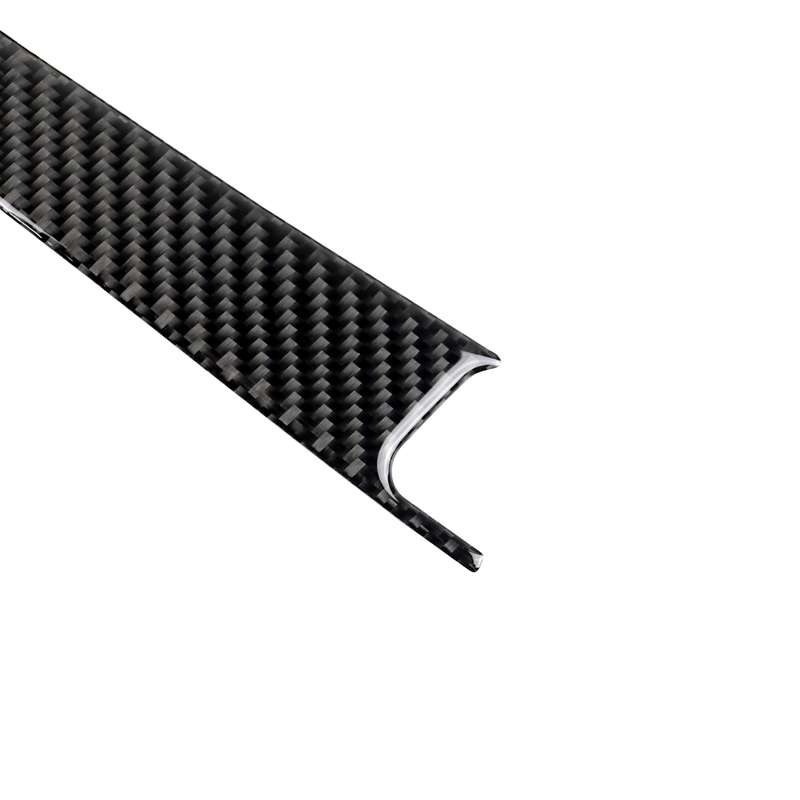 Car Carbon Fiber Front Passenger Seat Central Control Decorative Stripe for BMW 3 Series F30 / F34 2