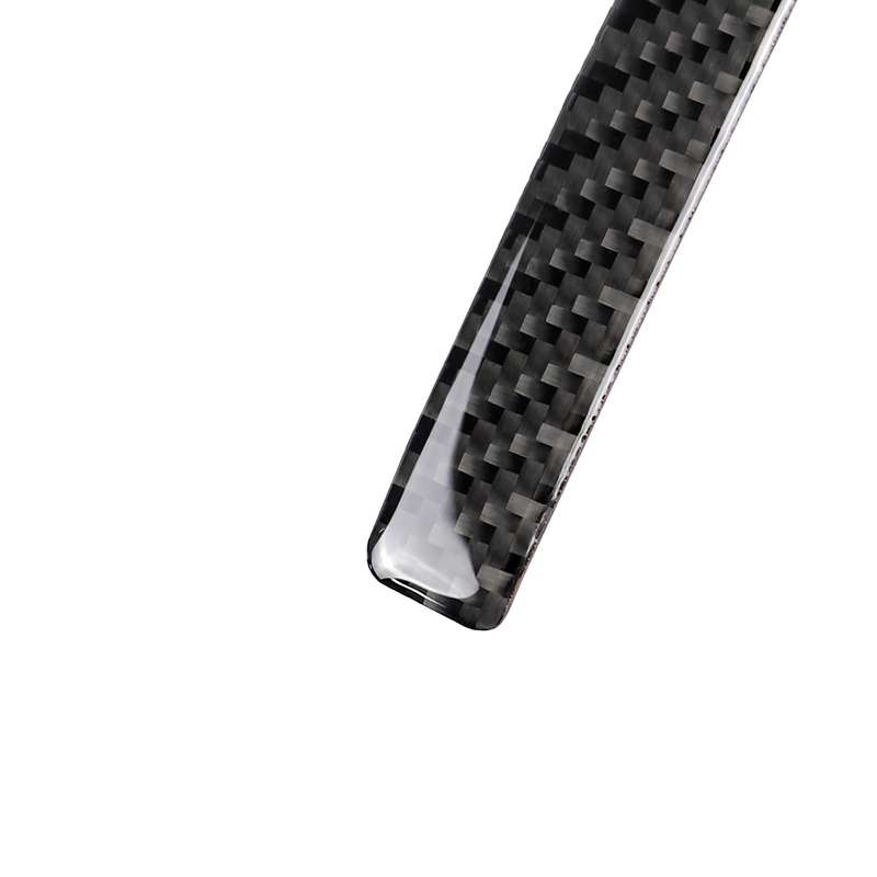 Car Carbon Fiber Front Passenger Seat Central Control Decorative Stripe for BMW 3 Series F30 / F34 2