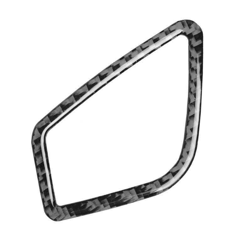 2 PCS Car Carbon Fiber Dashboard Air Outlet Decorative Sticker for BMW 3 Series F30 2013-2018 / 3GTS