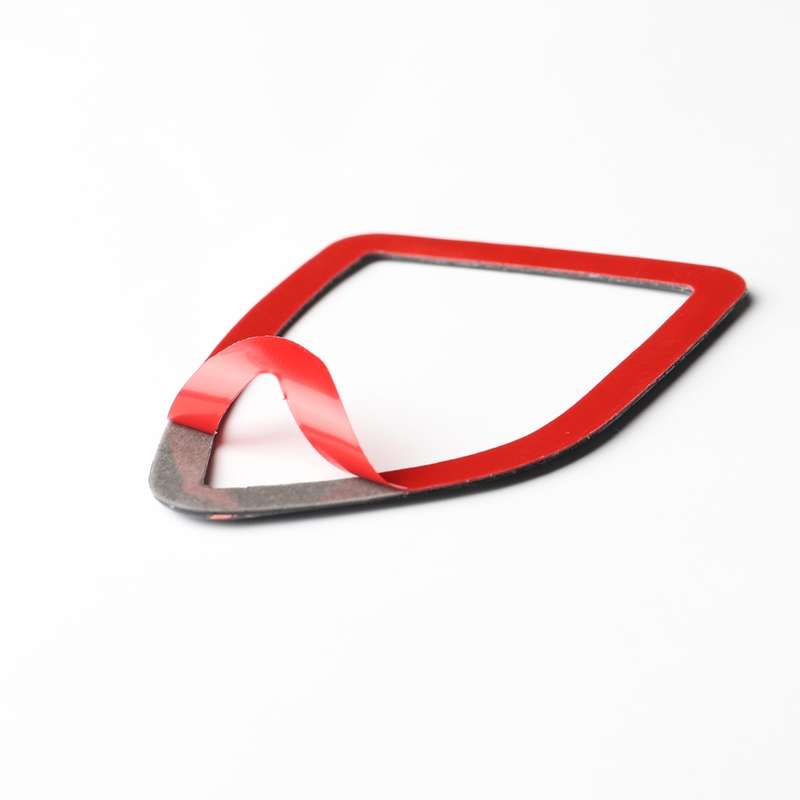 2 PCS Car Carbon Fiber Dashboard Air Outlet Decorative Sticker for BMW 3 Series F30 2013-2018 / 3GTS