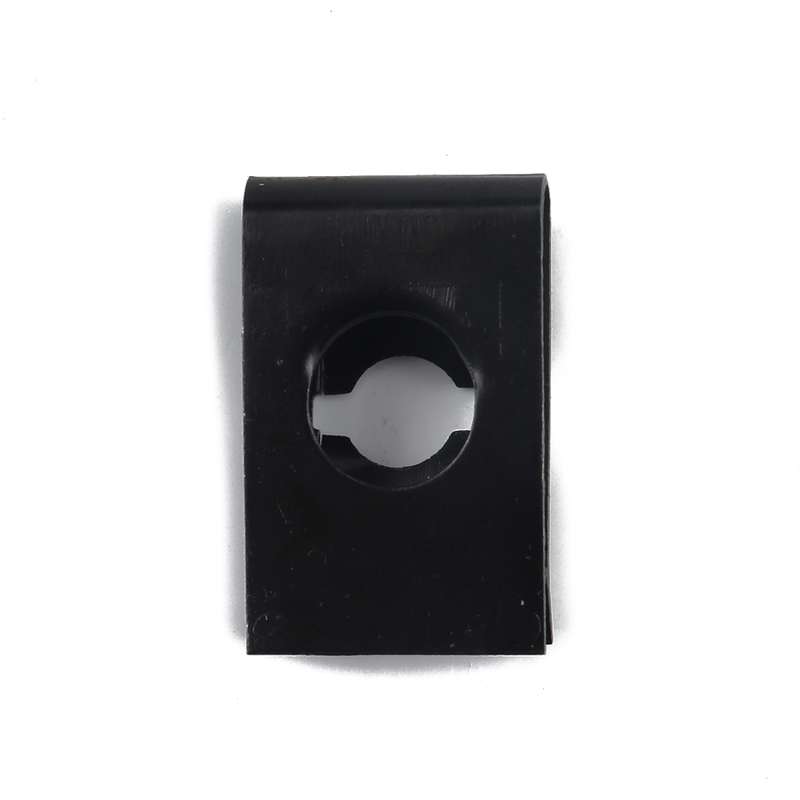 120 PCS Black U Nut Kit Spire Clips No.14 Zinc Speed Fasteners Lug Nuts
