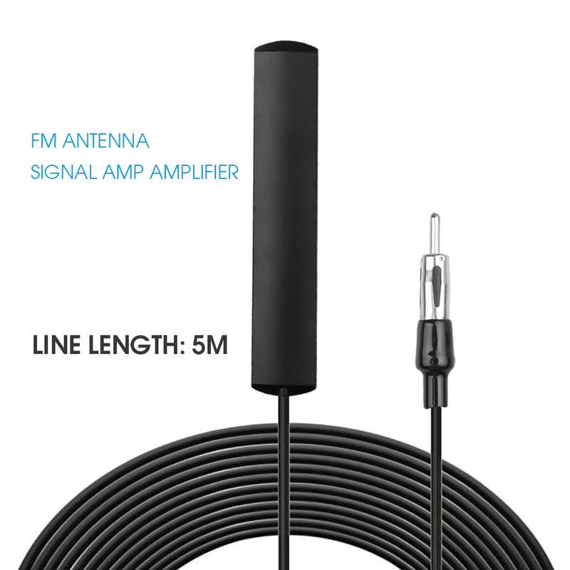 ANT-309 Car Electronic Stereo FM Radio Amplifier Antenna Aerial Hidden Amplifier Antenna Signal Boos