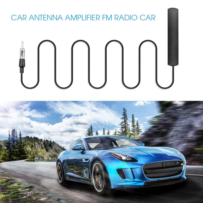 ANT-309 Car Electronic Stereo FM Radio Amplifier Antenna Aerial Hidden Amplifier Antenna Signal Boos