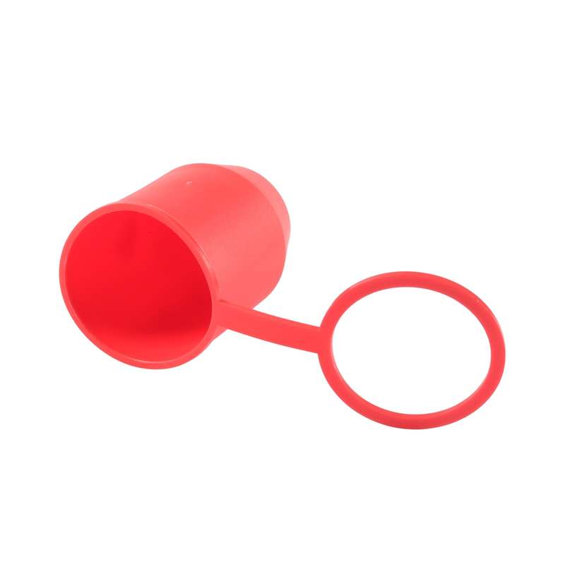 50mm Plastic Car Truck Tow Ball Cover Cap Towing Hitch Trailer Towball Protection (Red)
