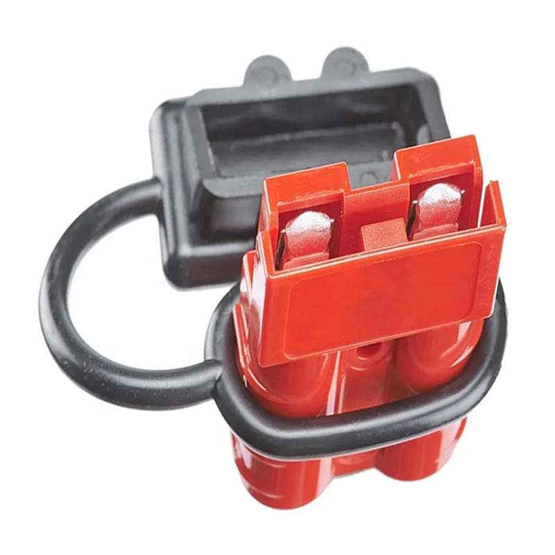 50Amp Battery Quick Connerctor Plug + Dust Cover for Car Caravan