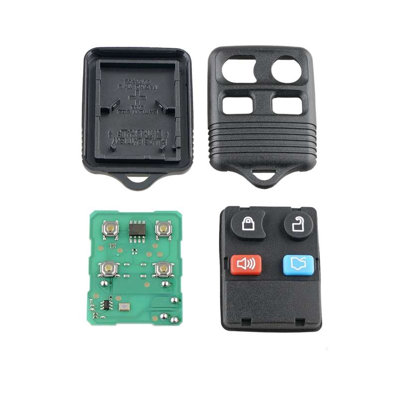 Car Key Transmitter FCCID: CWTWB1U345 315MHZ 4 Buttons Remote Control for Ford, with Battery