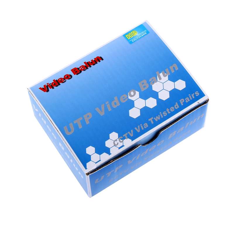 Coaxial AHD / CVI / TVI 1 into 2 Video Signal Splitter
