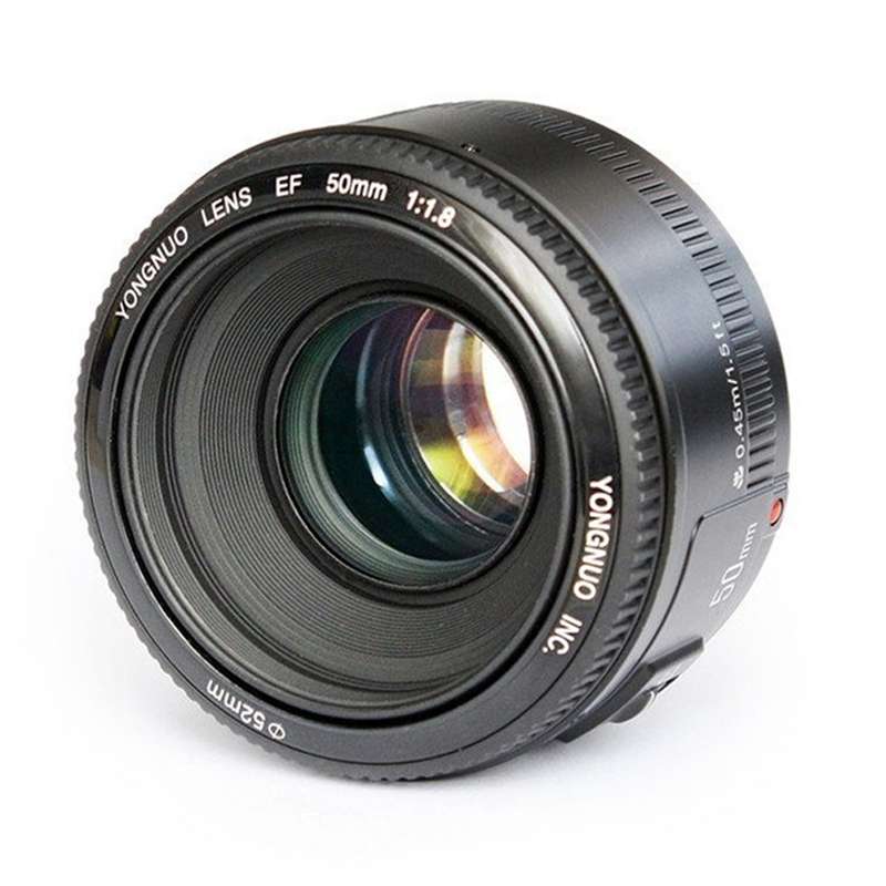 YONGNUO YN50MM F1.8C Auto Focus Lens for Canon EF Mount New Lens(Black)