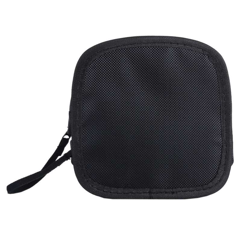 9PCS Nylon Filter Bag with Strap, Size:14126cm(Black)