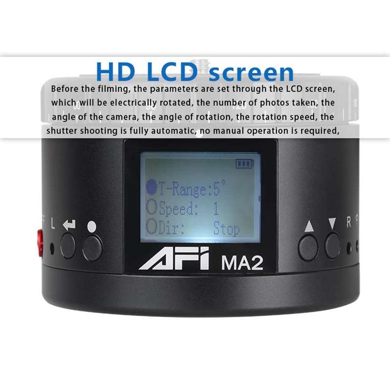 MA2 360 Degree Rotation Delayed Star Photography LCD Camera Mount for SLR & Digital Cameras with Tim