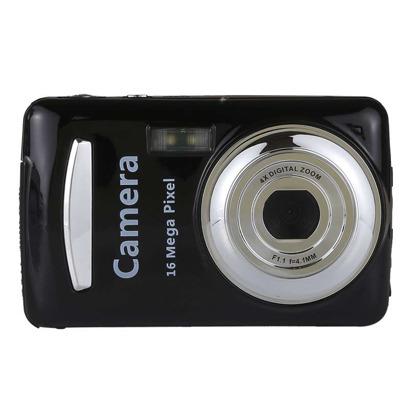 1280x720P HD 4X Digital Zoom 16.0 MP Digital Video Camera Recorder with 2.4 inch TFT Screen(Gold)
