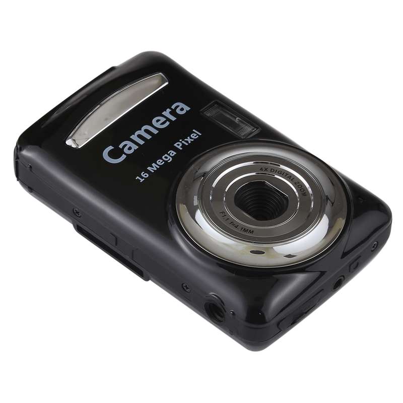 1280x720P HD 4X Digital Zoom 16.0 MP Digital Video Camera Recorder with 2.4 inch TFT Screen(Gold)