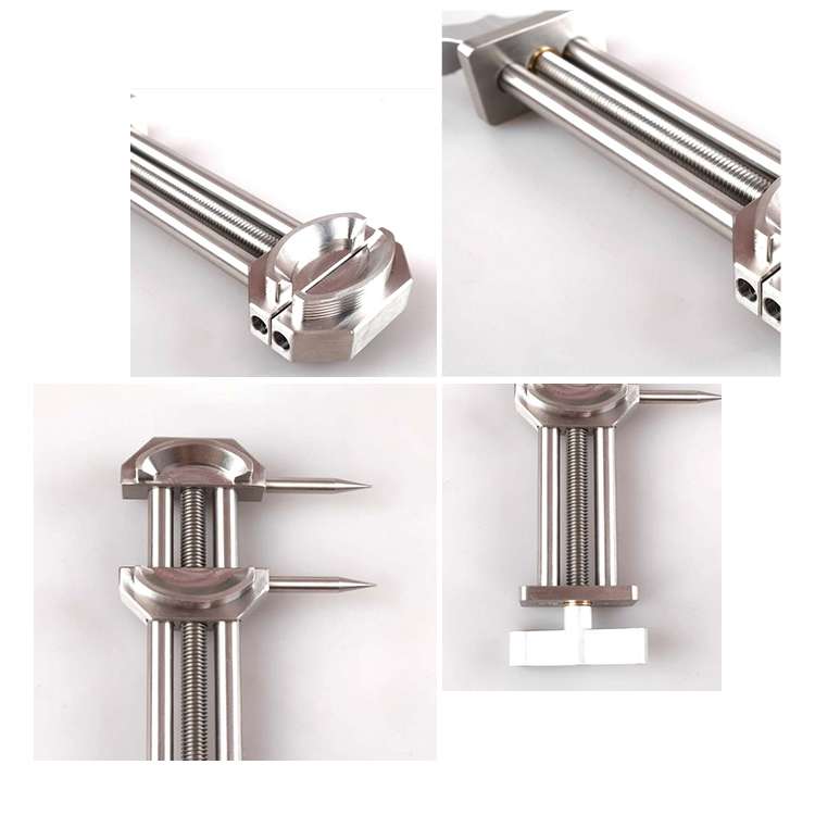 ZXGJ0002 Double-sided Lens Thread Screw Stainless Steel Repair Shaper Tool for Tripod Quick Release