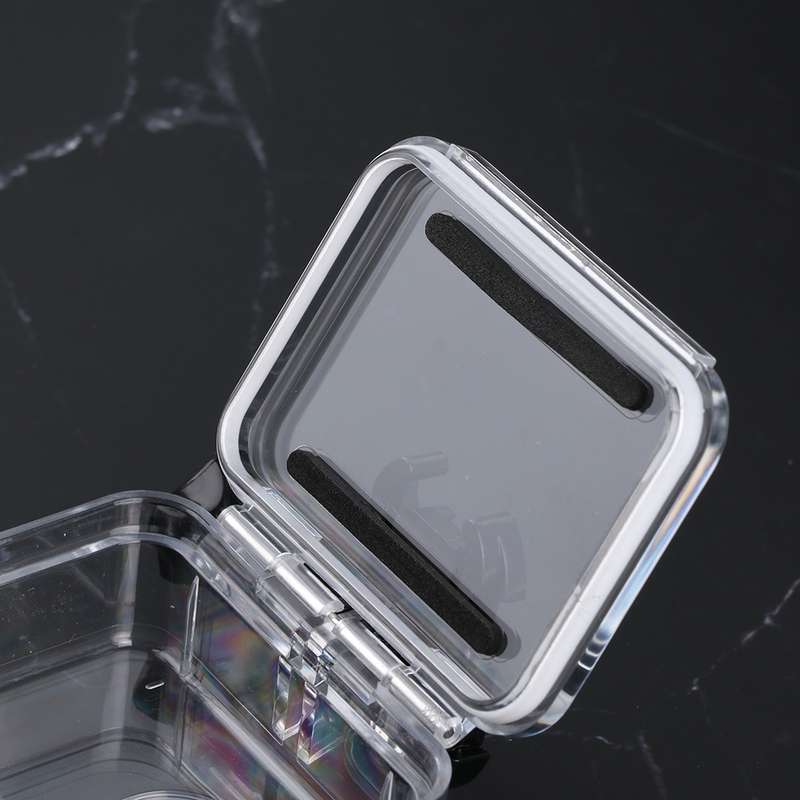 For GoPro HERO8 Black 45m Waterproof Housing Protective Case with Buckle Basic Mount & Screw (Transp