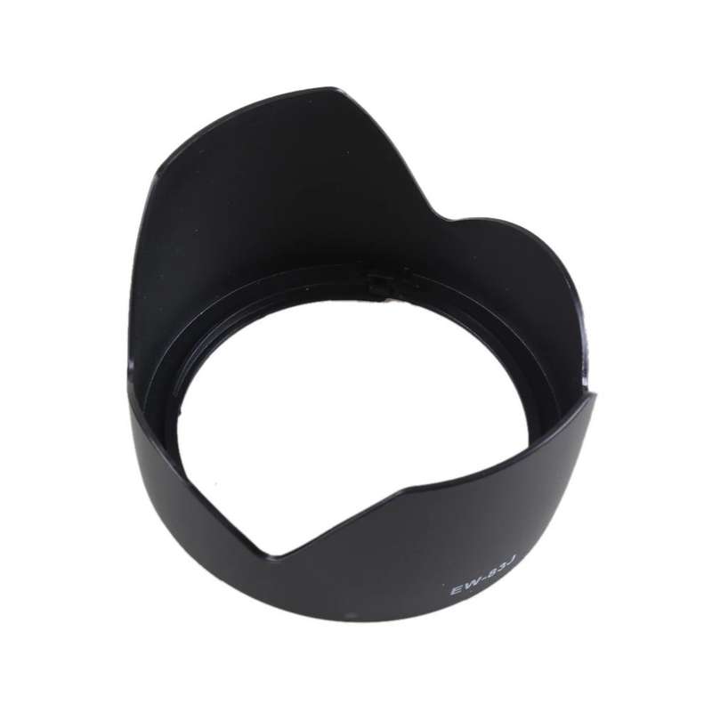 EW-83J Lens Hood Shade for Canon EF-S 17-55mm f/2.8 IS USM Lens (Black)