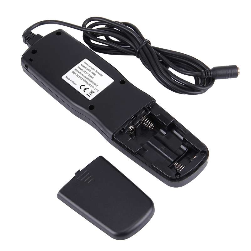 RST-7002 LCD Screen Time Lapse Intervalometer Shutter Release Digital Timer Remote Controller with C