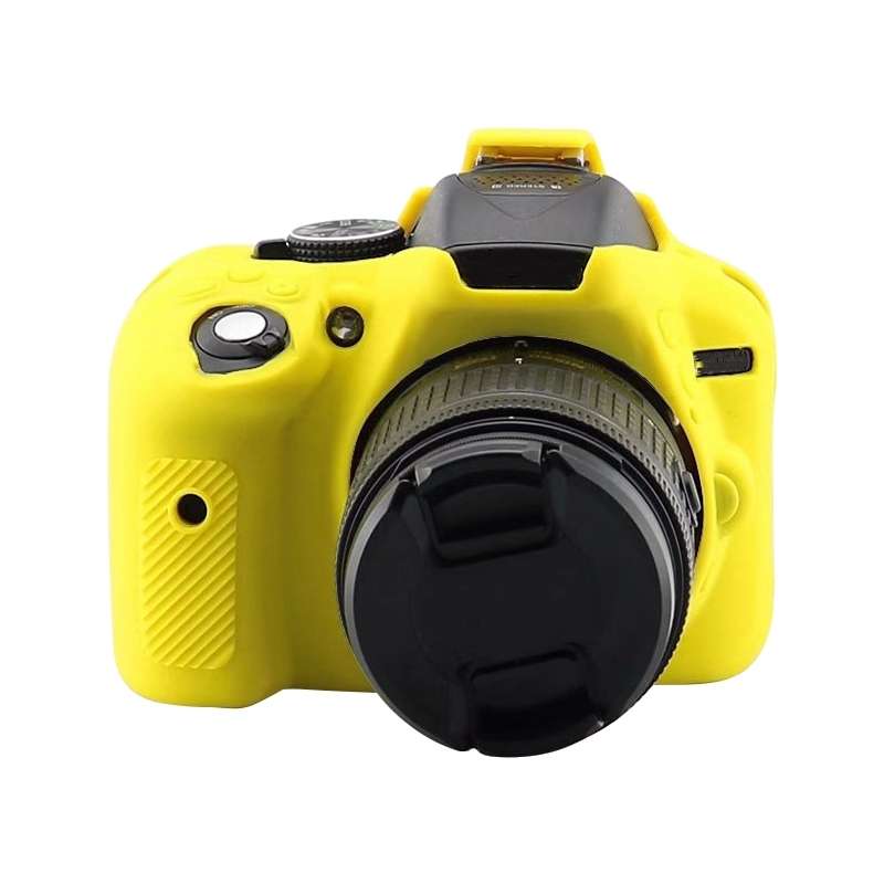 Soft Silicone Protective Case for Nikon D5300 (Camouflage)