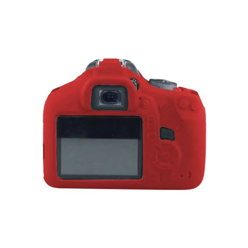 Soft Silicone Protective Case for Canon EOS 2000D (Camouflage)