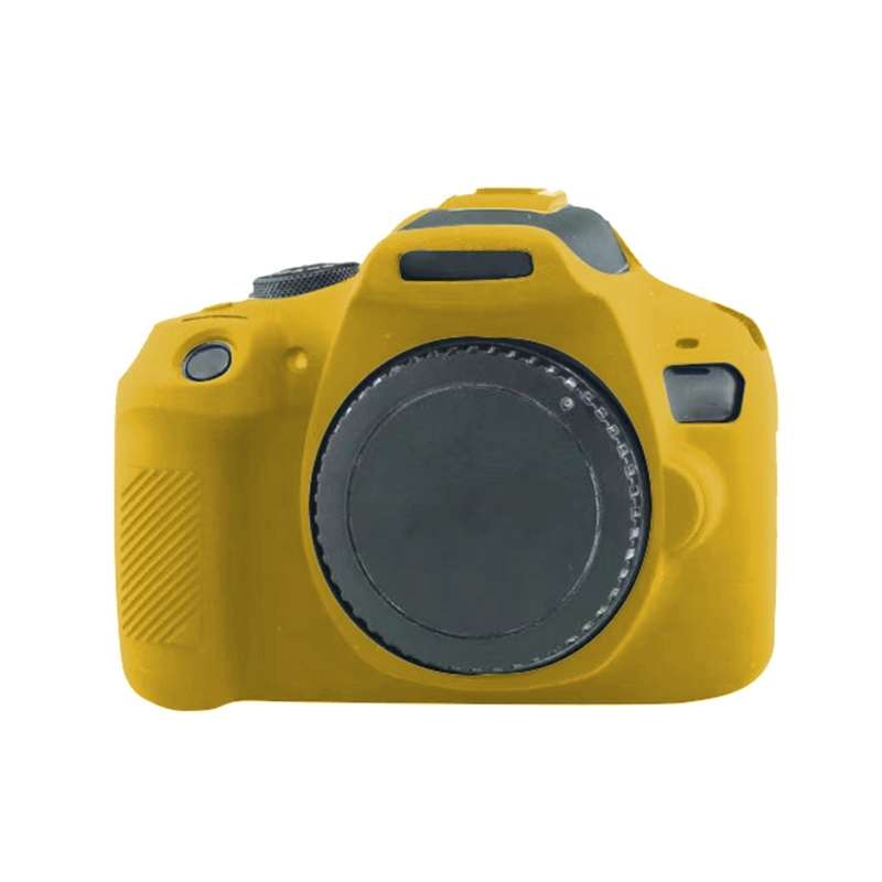 Soft Silicone Protective Case for Canon EOS 2000D (Camouflage)