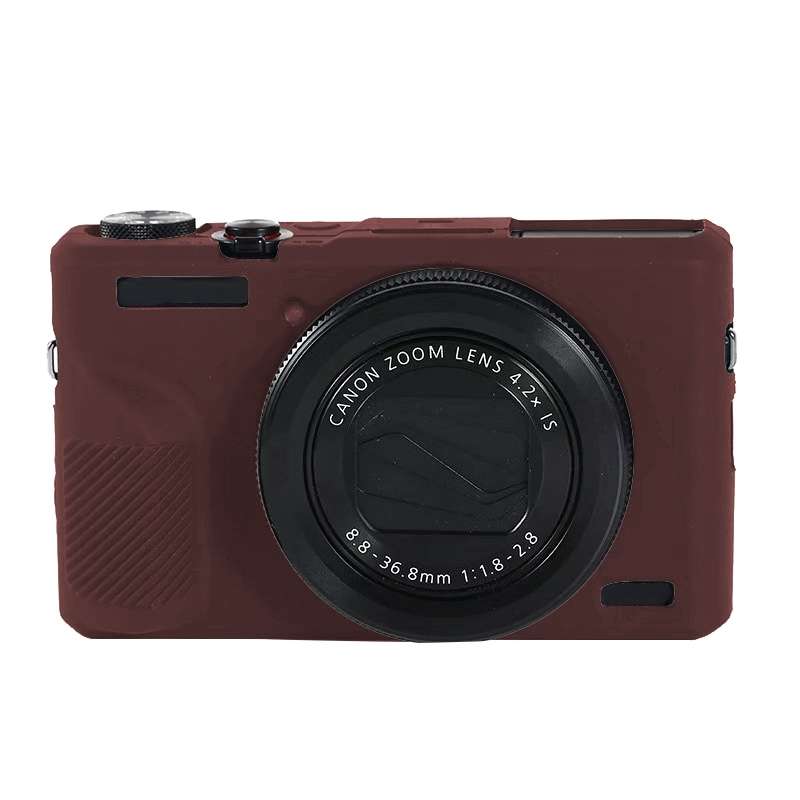 For Canon PowerShot G7 X Mark III / G7X III / G7X3 Soft Silicone Protective Case(Camouflage)
