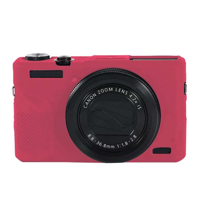 For Canon PowerShot G7 X Mark III / G7X III / G7X3 Soft Silicone Protective Case(Camouflage)