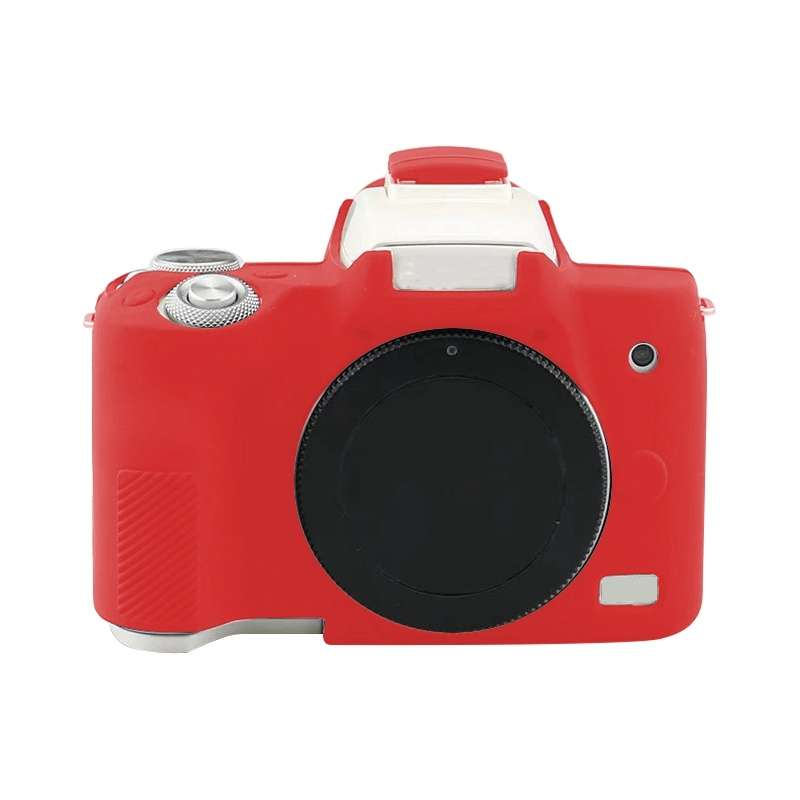For Canon EOS M50 Mark II / M50 II Soft Silicone Protective Case(Camouflage)