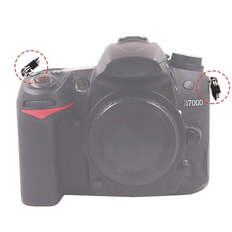 10 PCS BEXIN ZH-Q Camera Shoulder Strap Split Triangle Ring Hook