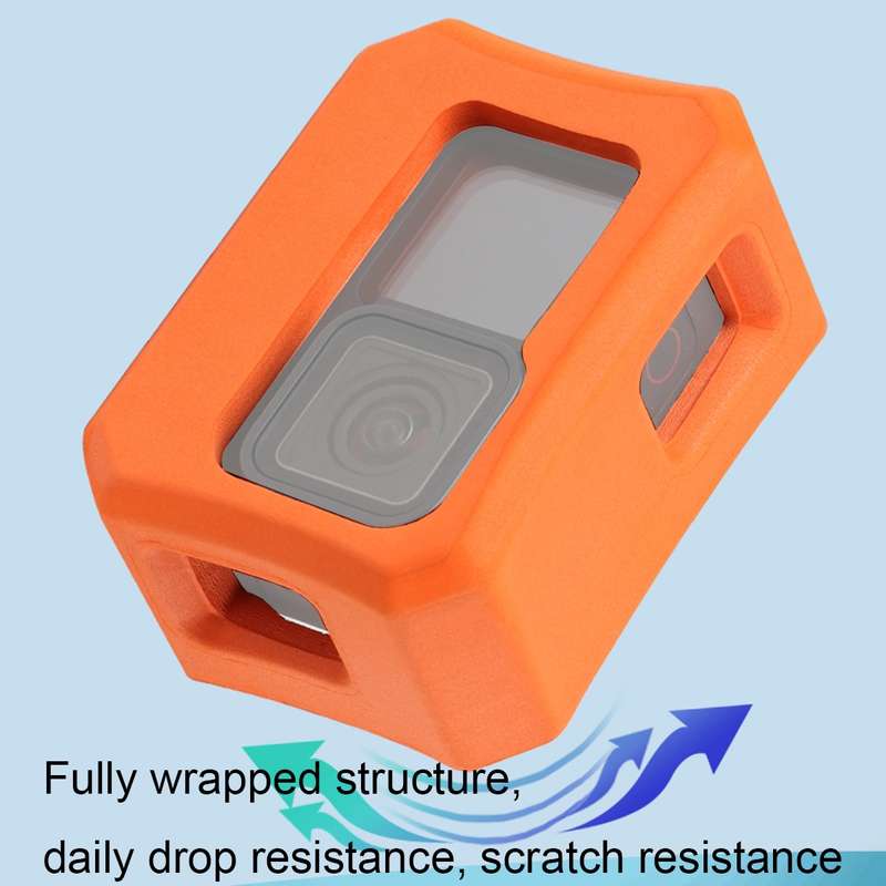 EVA Floaty Case for GoPro HERO10 Black / HERO9 Black (Orange)